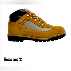chestnut colored Timberland field Boots